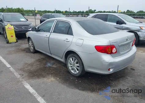 2010 Toyota Corolla Le из США, поврежденный, VIN 2T1BU4EE9AC377488